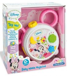 Disney Minnie Mouse Projektor Pozytywka Kołysanka do ŁÓŻECZKA Kołyski