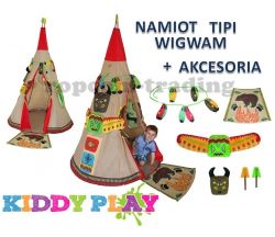 Namiot Domek Wigwam Tipi dla dziecka pokój ogród indiański indian