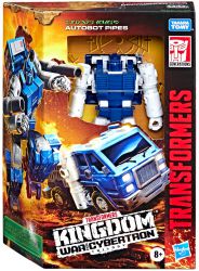 Transformers Generations War for Cybertron: Kingdom Deluxe Autobot Pipes WFC-K32