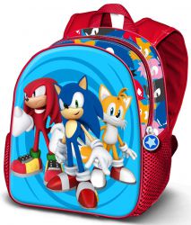 Plecak Plecaczek Sonic Knuckles Tails 3D 31cm