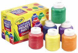 Farby Farbki Crayola 6 Kolorów Zmywalne dla Dzieci 6x59ml
