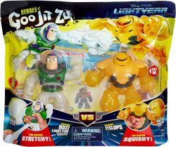 Figurka Heroes Of Goo Jit Zu Buzz Astral Metallic Space Ranger Alpha i Cyklop Toy Story