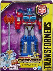 Transformers Optimus Prime CYBERVERSE Energon Armor