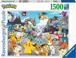 Puzzle Pokemon Zestaw 1500 el. 80x60 cm.