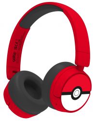 Pokemon Pokeball Słuchawki Nauszne Bezprzewodowe dla Dzieci