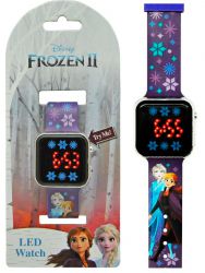 Kraina Lodu Frozen Zegarek Elektroniczny LED dla Dzieci Cyfrowy Anna Elsa