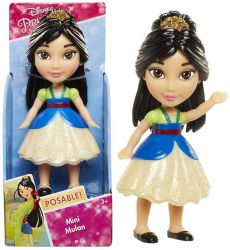 Mulan Lalka Mini Laleczka Księżniczka Disneya Princess 8.5 cm