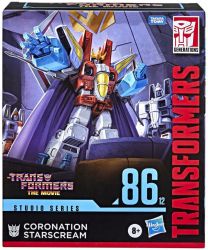 Figurka Transformers Leader Starscream Coronation Deluxe Generations Studio Series 86-12