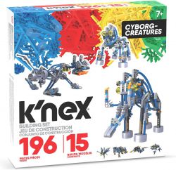 K\'nex KNEX Klasyczne Klocki Cyborg Creatures Zestaw Klocków 15 modeli