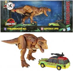 Figurki Transformers Park Jurajski Tyrannocon Rex i Autobot JP93