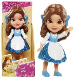 Piękna Belle Lalka Mini Laleczka Księżniczka Disneya Princess 8.5 cm Piękna i Bestia