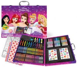 Crayola Zestaw Plastyczny Kredki Flamastry Pisaki Księżniczki Disneya