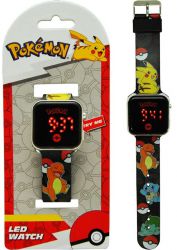 Pokemon Zegarek Elektroniczny LED dla Dzieci Cyfrowy