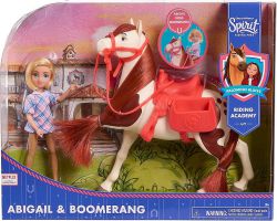 Mustang Duch Wolności Koń Rumak Boomerang i Lalka Abigail
