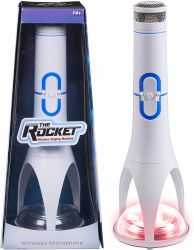 Rocket Mikrofon Bezprzewodowy Karaoke z Głośnikiem Bluetooth