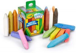 Kreda Chodnikowa 16 Kolorów Zmywalna Crayola
