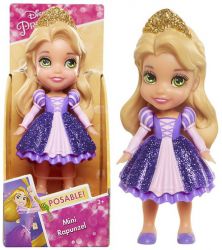 Roszpunka Lalka Mini Laleczka Księżniczka Disneya Princess 8.5 cm
