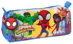 Piórnik Szkolny Spidey Pojedyncza Komora na Zamek Hulk Miss Marvel Spiderman