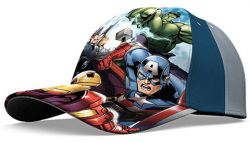 Czapka Marvel Avengers Czapeczka Baseballówka dla dzieci Hulk Iron Man Thor Kapitan Ameryka