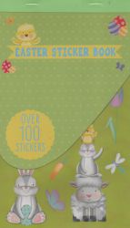 Zestaw Naklejki Nalepki Świąteczne Wielkanoc +100 Easter Sticker Book